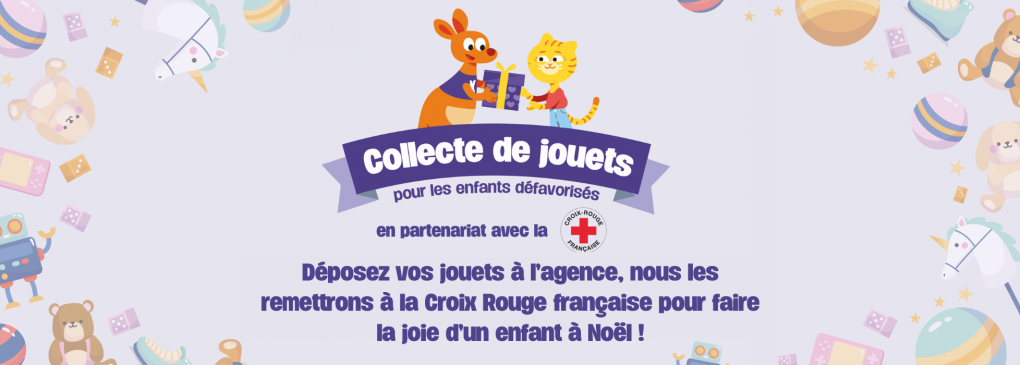 Collecte de jouet pour Croix Rouge française